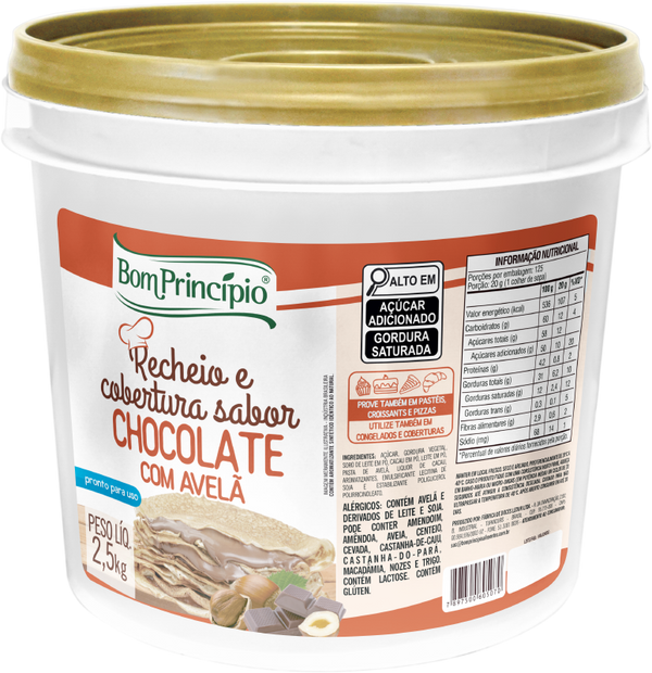 Crema de Chocolate con avellanas