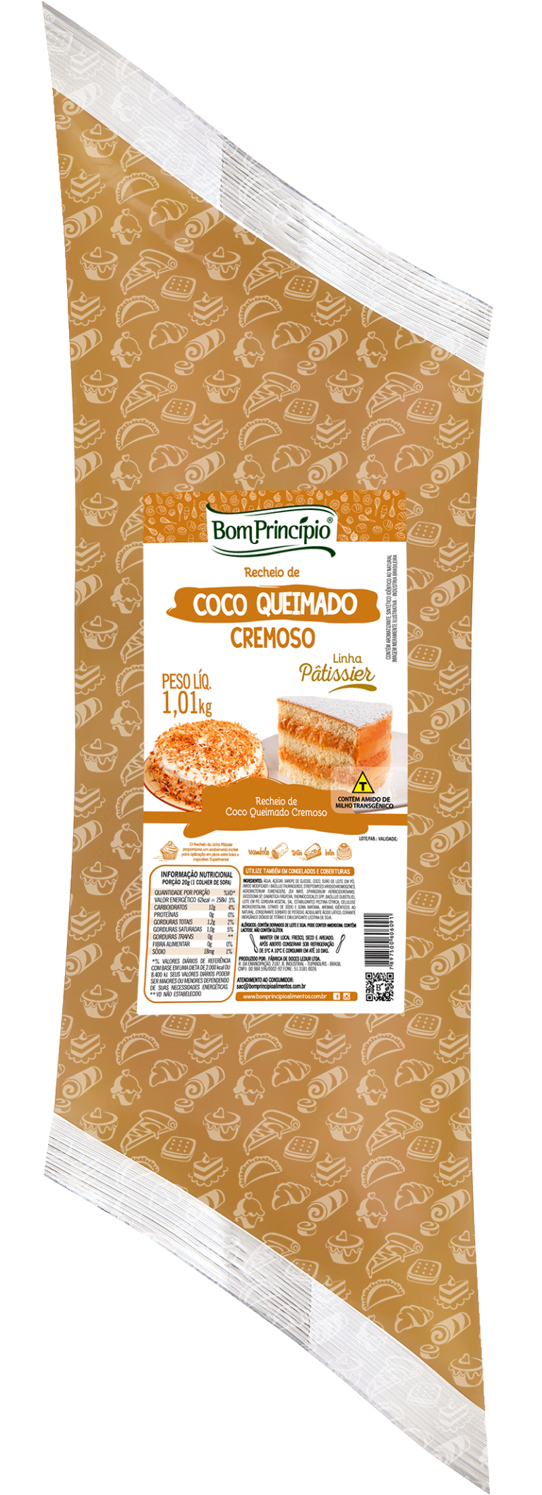 Relleno cremoso de coco