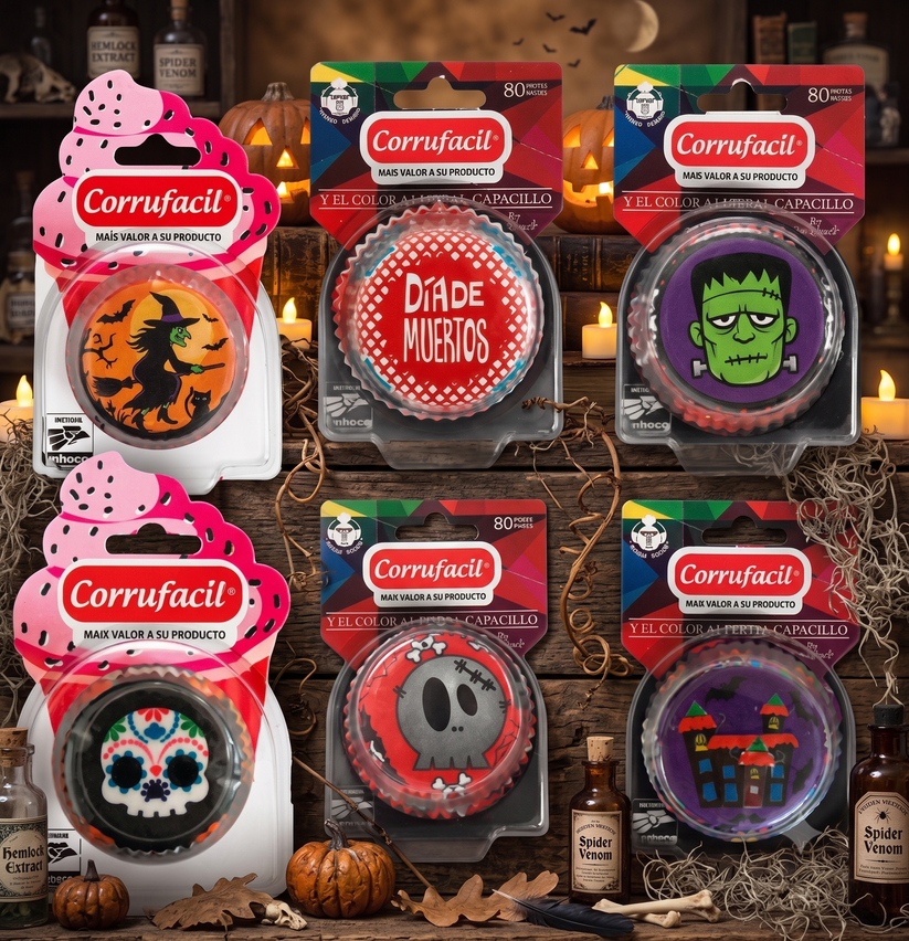 Capacillos de Halloween (6 diseños)